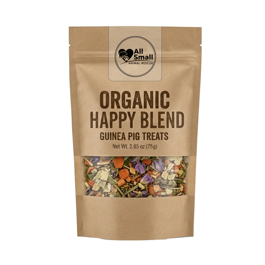 Organic Happy blend Guinea Pig Treats, 2.65 oz bag